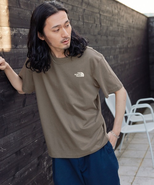 【THENORTHFACE/ザ・ノース・フェイス】ロゴプリント入り半袖Tシャツ