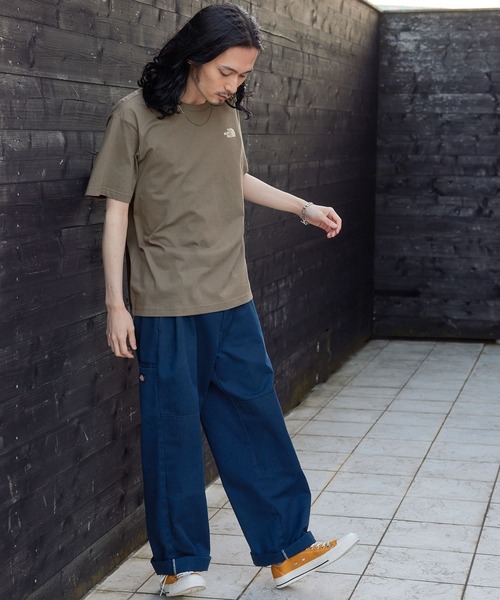 【THENORTHFACE/ザ・ノース・フェイス】ロゴプリント入り半袖Tシャツ