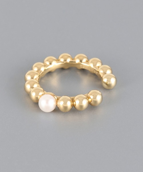 PAS TIERRA(パティエラ)の「2021ss 3piece set ear cuffs(イヤーカフ・レディース・イエローゴールド・FREE)」の5枚目の写真