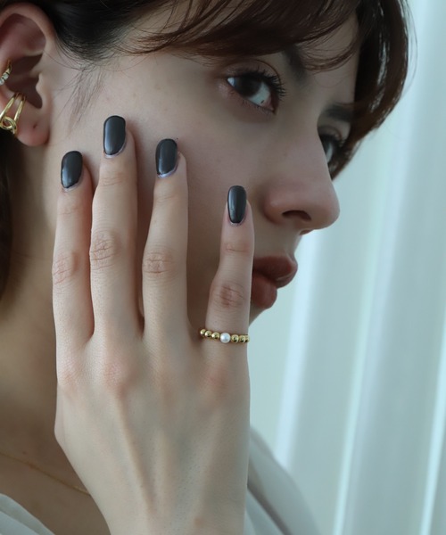 PAS TIERRA(パティエラ)の「2021ss 3piece set ear cuffs(イヤーカフ・レディース・イエローゴールド・FREE)」の18枚目の写真