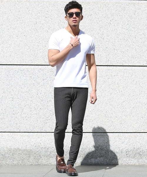 JOKER（ジョーカー）の「【JOKER】オリジナル/360度ストレッチスキニーパンツ 春服（チノパンツ・メンズ・ブラック/グレー/ブルー系その他/ホワイト/ネイビー/ブラック系その他・S/M/L/XL）」の16枚目の写真