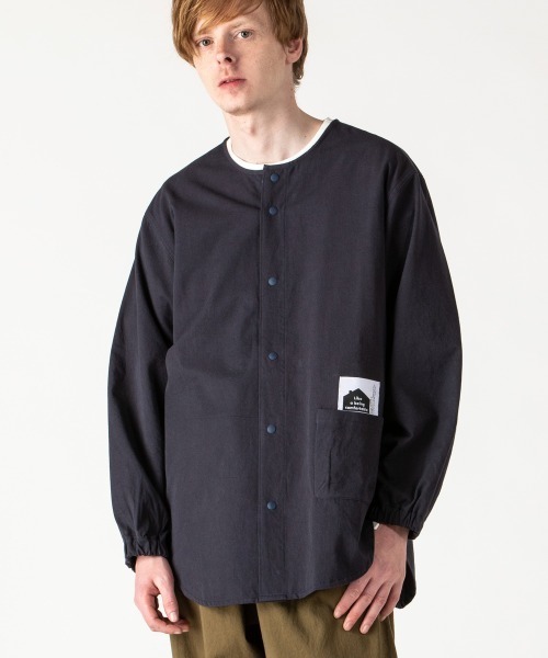 rehacer（レアセル）の「rehacer : 東炊き Sleepy Easy Shirt Made in Japan /  東炊き スリーピーイージーシャツ（シャツ/ブラウス・メンズ・カーキ/スミクロ・SMALL/MEDIUM/LARGE）」の11枚目の写真