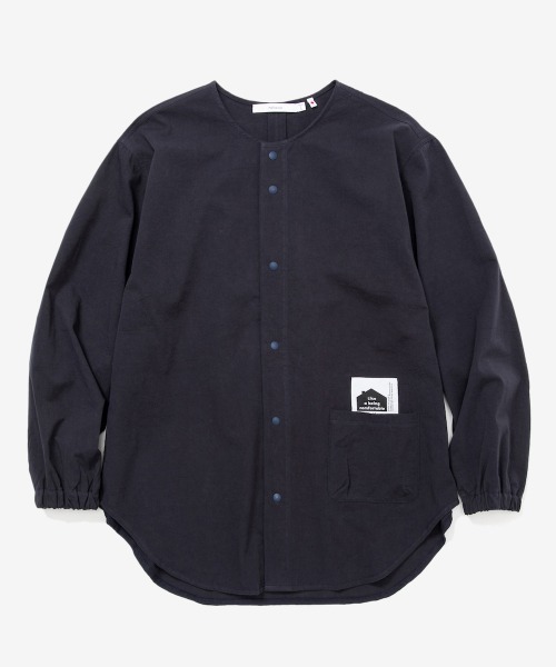 rehacer（レアセル）の「rehacer : 東炊き Sleepy Easy Shirt Made in Japan /  東炊き スリーピーイージーシャツ（シャツ/ブラウス・メンズ・カーキ/スミクロ・SMALL/MEDIUM/LARGE）」の5枚目の写真