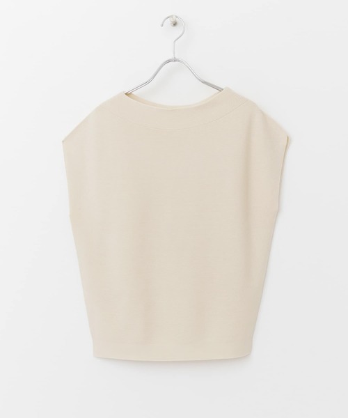 URBAN RESEARCH ROSSO(アーバンリサーチロッソ)の「【一部WEB限定カラー】ボートネックガーターホールニット(ニット/セーター・レディース・チャコールグレー/オフホワイト/ミント/グリーン系その他・FREE)」の19枚目の写真