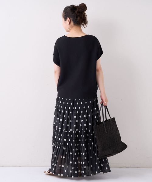 BEARDSLEY（ビアズリー）の「フレンチニット（ニット/セーター・レディース・ブラック/アイボリー・FREE）」の20枚目の写真