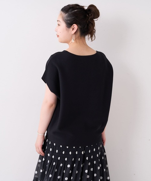 BEARDSLEY（ビアズリー）の「フレンチニット（ニット/セーター・レディース・ブラック/アイボリー・FREE）」の19枚目の写真