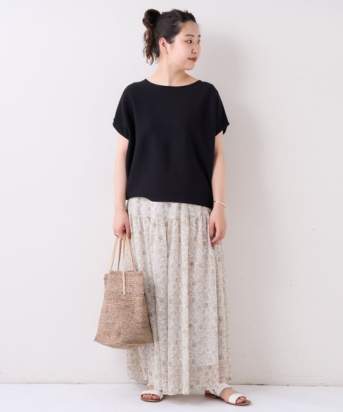 BEARDSLEY（ビアズリー）の「フレンチニット（ニット/セーター・レディース・ブラック/アイボリー・FREE）」の22枚目の写真