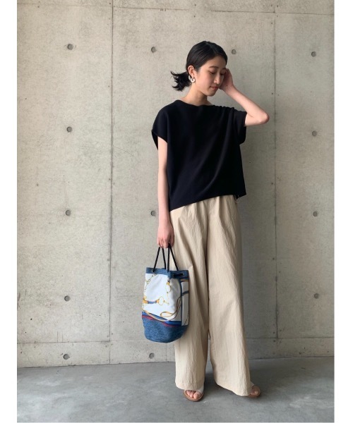 BEARDSLEY（ビアズリー）の「フレンチニット（ニット/セーター・レディース・ブラック/アイボリー・FREE）」の9枚目の写真