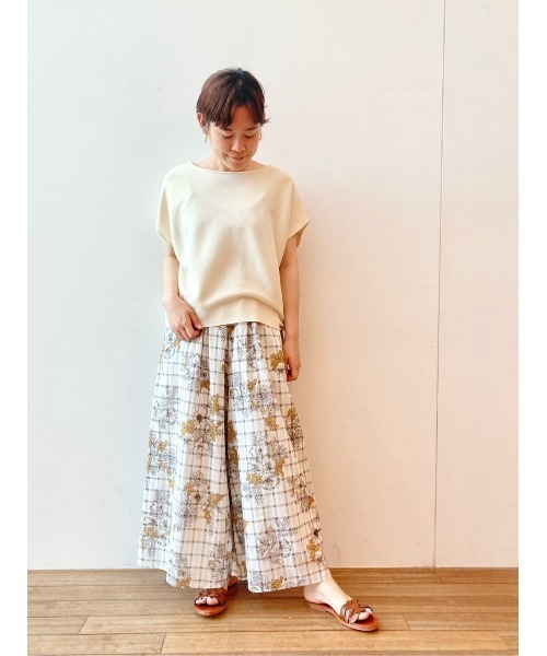 BEARDSLEY（ビアズリー）の「フレンチニット（ニット/セーター・レディース・ブラック/アイボリー・FREE）」の14枚目の写真