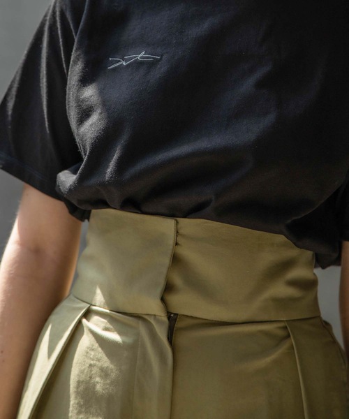 ANT（アント）の「HIGH WAIST WIDE PANTS/ハイウエストワイドパンツ【ANT】（その他パンツ・レディース・ブラック/カーキ/アイボリー・FREE）」の13枚目の写真