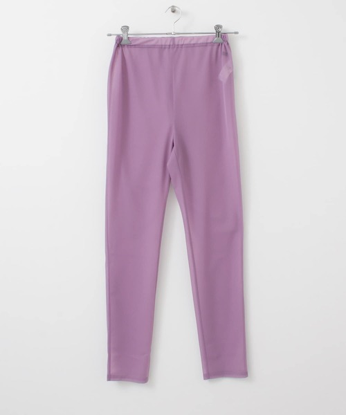 KBF+（ケービーエフプラス）の「KBF+　シアースリムパンツ（その他パンツ・レディース・パープル/グレー・ONE）」の6枚目の写真