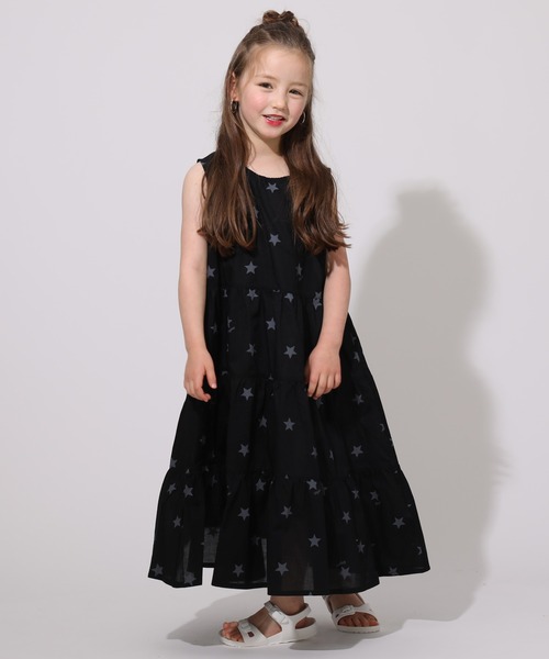 ベビードール　ワンピース　家族お揃い Disney ディズニー 親子ペア 子供服 ワンピース 親子お揃い 総柄