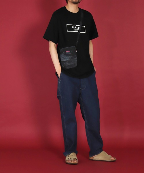 H.A.N.D.（エイチエーエヌディー）の「[H.A.N.D. / エイチエーエヌディー]　US CAMOUFLAGE POUCH（ショルダーバッグ・メンズ・ネイビー/オリーブ・FREE）」の15枚目の写真