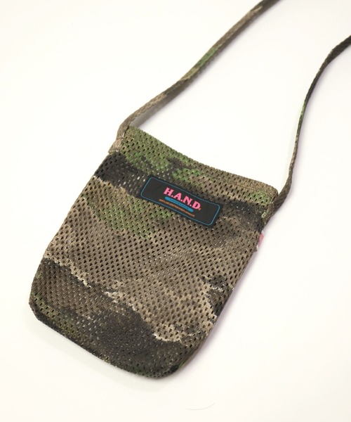 H.A.N.D.（エイチエーエヌディー）の「[H.A.N.D. / エイチエーエヌディー]　US CAMOUFLAGE POUCH（ショルダーバッグ・メンズ・ネイビー/オリーブ・FREE）」の17枚目の写真