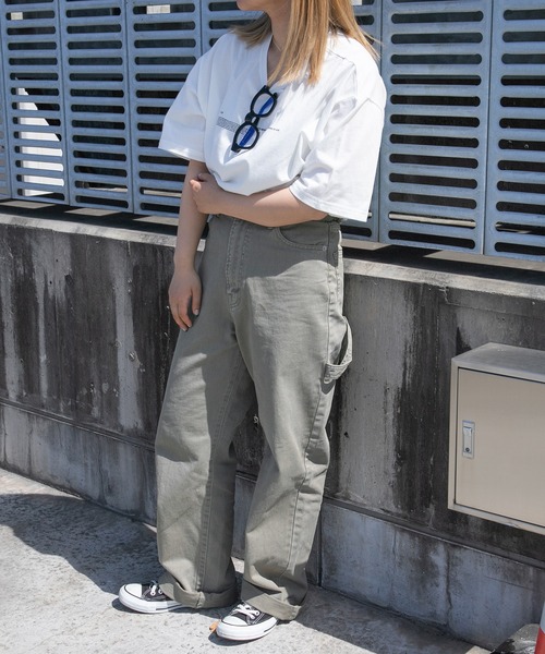 kutir（クティール）の「アソートプリントTシャツ（Tシャツ/カットソー・レディース・ホワイト/チャコールグレー/ブラック/ライトホワイト/オフホワイト/イエロー/ダークグレー/ダークブルー・FREE）」の19枚目の写真