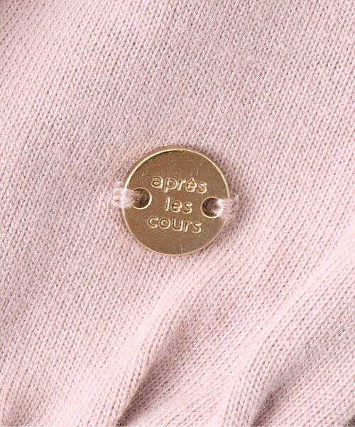 apres les cours（アプレレクール）の「/オープンショルダー肩りぼんトップス（Tシャツ/カットソー・キッズ・ブルー/ミント/ネイビー/オレンジ/ピンク/イエロー・90/100/110/120/130/140/80）」の20枚目の写真