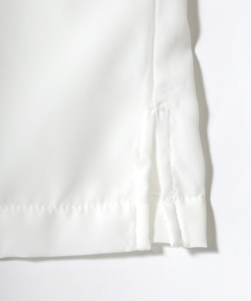 Lazar（ラザル）の「ポリトロ ドレープ リラックス 無地 半袖 オープンカラーシャツ（シャツ/ブラウス・メンズ・ホワイト/ブラック/ベージュ/サックスブルー/グリーン/モカ・LL/M/L）」の18枚目の写真