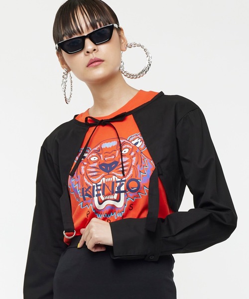 Narcissus(ナルシス)の「【Narcissus】アームカーデ(カーディガン/ボレロ・レディース・ホワイト/ブラック・FREE)」の2枚目の写真