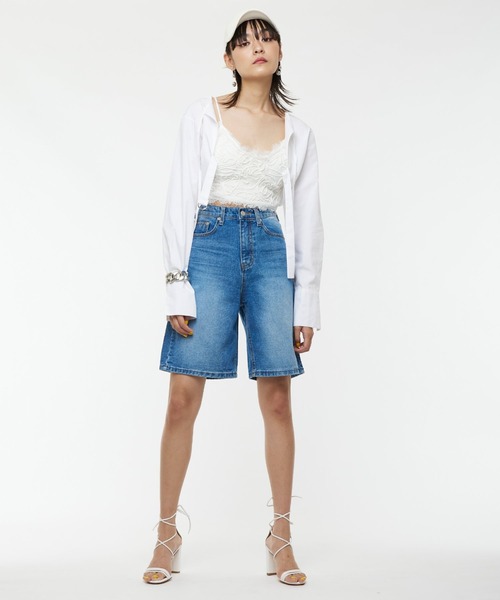 Narcissus(ナルシス)の「【Narcissus】アームカーデ(カーディガン/ボレロ・レディース・ホワイト/ブラック・FREE)」の15枚目の写真