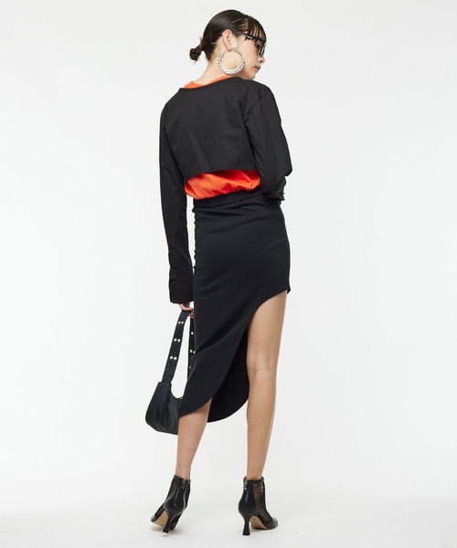 Narcissus(ナルシス)の「【Narcissus】アームカーデ(カーディガン/ボレロ・レディース・ホワイト/ブラック・FREE)」の3枚目の写真