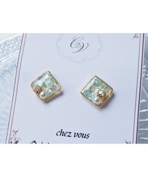 【chez vous】SHELLY kirameki ピアス　(MA)