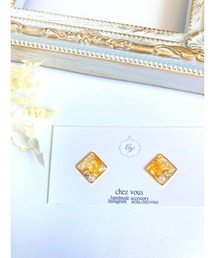 【chez vous】SHELLY kirameki ピアス (MA)