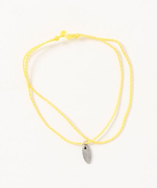 PARKS TOKYO SELECT（パークストウキョウセレクト）の「【dictionary】2WAY プレートチャーム アンクレット＆ブレスレット（アンクレット・レディース・ターコイズブルー/ダークブラウン/レッド/オフホワイト/イエロー/ブラック・FREE）」の12枚目の写真