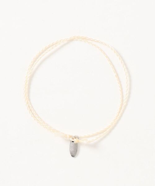 PARKS TOKYO SELECT（パークストウキョウセレクト）の「【dictionary】2WAY プレートチャーム アンクレット＆ブレスレット（アンクレット・レディース・ターコイズブルー/ダークブラウン/レッド/オフホワイト/イエロー/ブラック・FREE）」の11枚目の写真