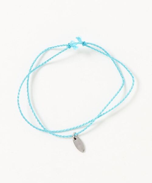 PARKS TOKYO SELECT（パークストウキョウセレクト）の「【dictionary】2WAY プレートチャーム アンクレット＆ブレスレット（アンクレット・レディース・ターコイズブルー/ダークブラウン/レッド/オフホワイト/イエロー/ブラック・FREE）」の9枚目の写真