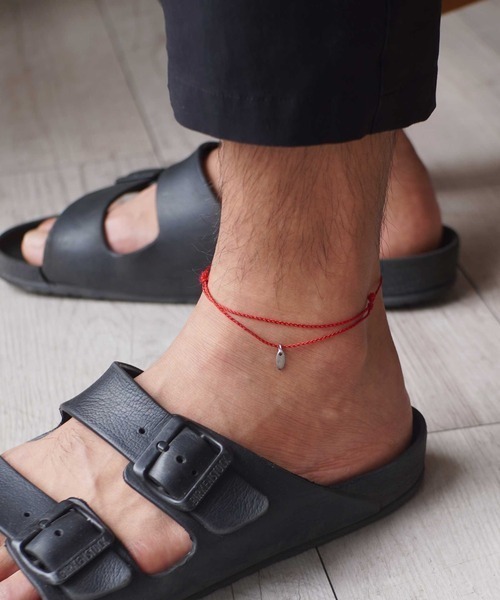 PARKS TOKYO SELECT（パークストウキョウセレクト）の「【dictionary】2WAY プレートチャーム アンクレット＆ブレスレット（アンクレット・レディース・ターコイズブルー/ダークブラウン/レッド/オフホワイト/イエロー/ブラック・FREE）」の16枚目の写真