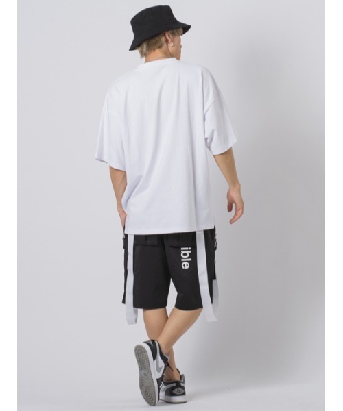 RE730(アールイーセブンサーティー)の「RE730 なみおくん地球儀Tシャツ ビッグシルエット(Tシャツ/カットソー・メンズ・ホワイト/グレイッシュベージュ/ブラック・M/L/XL)」の14枚目の写真