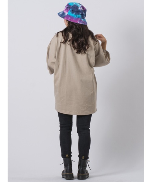 RE730(アールイーセブンサーティー)の「RE730 なみおくん地球儀Tシャツ ビッグシルエット(Tシャツ/カットソー・メンズ・ホワイト/グレイッシュベージュ/ブラック・M/L/XL)」の20枚目の写真