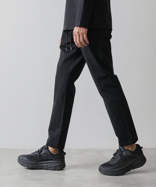 ATTACHMENT(アタッチメント)の「PONTE JERSEY REGULAR FIT EASEY PANTS(スラックス・メンズ・ブラウン/ブラック・1/2/3)」の2枚目の写真