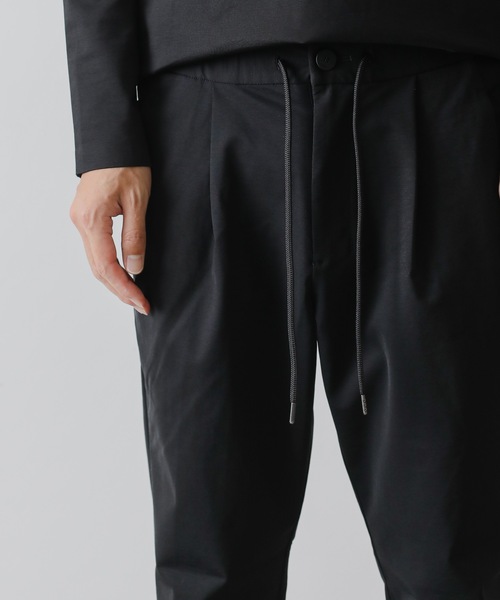 ATTACHMENT(アタッチメント)の「PONTE JERSEY REGULAR FIT EASEY PANTS(スラックス・メンズ・ブラウン/ブラック・1/2/3)」の7枚目の写真
