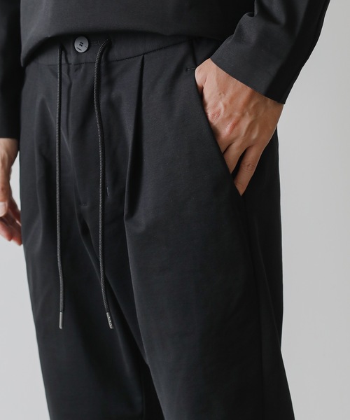 ATTACHMENT(アタッチメント)の「PONTE JERSEY REGULAR FIT EASEY PANTS(スラックス・メンズ・ブラウン/ブラック・1/2/3)」の8枚目の写真