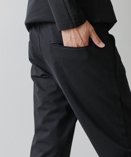ATTACHMENT(アタッチメント)の「PONTE JERSEY REGULAR FIT EASEY PANTS(スラックス・メンズ・ブラウン/ブラック・1/2/3)」の9枚目の写真