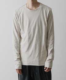 ATTACHMENT | TIGHT TENSION JERSEY LAYERED T-SHIRT L/S(Tシャツ/カットソー)