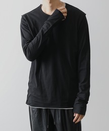 ATTACHMENT | TIGHT TENSION JERSEY LAYERED T-SHIRT L/S(Tシャツ/カットソー)