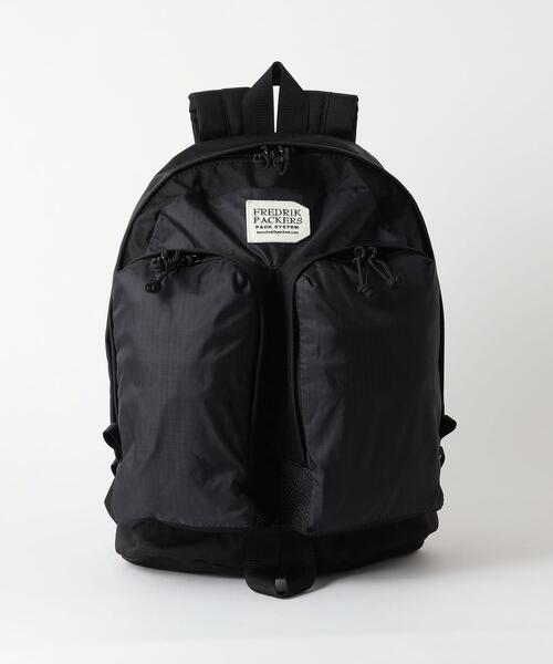 FREDRIK PACKERS(フレドリックパッカーズ)の「【別注】<FREDRIK PACKERS (フレドリックパッカーズ)>2PKT バックパック(バックパック/リュック・レディース・ブラック/モカ・FREE)」の3枚目の写真