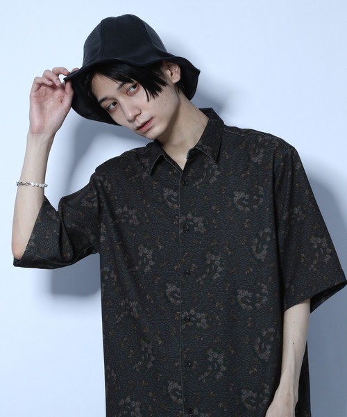 HARE(ハレ)の「ハナガラペイズリーシャツ(HARE)(シャツ/ブラウス・メンズ・ブラック/ブラウン/ブラック系その他・SMALL/MEDIUM)」の3枚目の写真