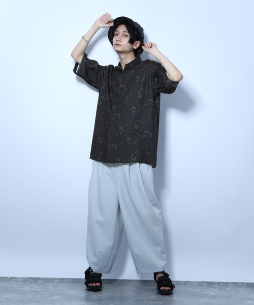 HARE(ハレ)の「ハナガラペイズリーシャツ(HARE)(シャツ/ブラウス・メンズ・ブラック/ブラウン/ブラック系その他・SMALL/MEDIUM)」の16枚目の写真