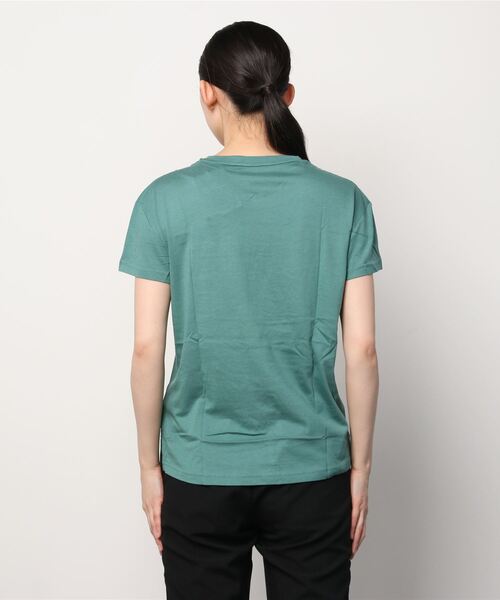 PUMA(プーマ)の「プーマ PUMA RTG ロゴ Tシャツ_リラックスフィットでdryCELL機能付(Tシャツ/カットソー・レディース・ダークグリーン/コーラル/サーモンピンク/ペールイエロー・S/M/L/XL)」の5枚目の写真