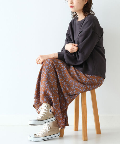 B:MING by BEAMS（ビーミングバイビームス）の「B:MING by BEAMS / フラワープリント ナロースカート（スカート・レディース・その他1/その他2/その他・MEDIUM/SMALL）」の17枚目の写真