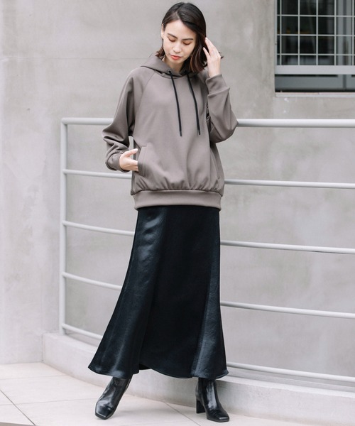 Munich（ミューニック）の「サイクルジャージープルオーバーパーカー（パーカー・レディース・ブラック/パープル/カーキ/グレイッシュベージュ・FREE）」の22枚目の写真