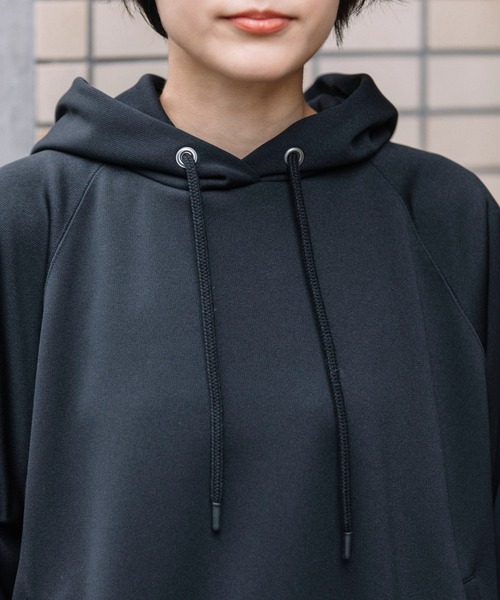 Munich（ミューニック）の「サイクルジャージープルオーバーパーカー（パーカー・レディース・ブラック/パープル/カーキ/グレイッシュベージュ・FREE）」の9枚目の写真