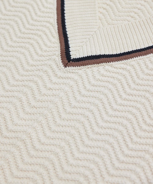 ROPE' PICNIC(ロペピクニック)の「【リンクコーデ】チルデンニットベスト(ベスト・レディース・ライトグレー/キナリ・38)」の8枚目の写真