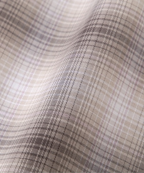 NATURAL BEAUTY BASIC（ナチュラルビューティーベーシック）の「オンブレチェックブラウス（シャツ/ブラウス・レディース・グレー系その他/ブラウン系その他・SMALL/MEDIUM）」の16枚目の写真