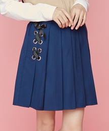 JENNI love（ジェニィラブ）の「レースアッププリーツスカート（スカート・キッズ）」