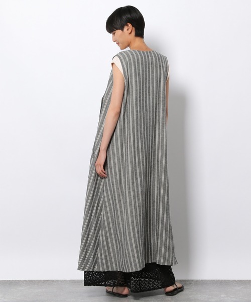 LAKOLE（ラコレ）の「バルファレースフレアロングスカート / 217616（スカート・レディース・スミクロ/アッシュグレー/モカ・SMALL/MEDIUM）」の5枚目の写真