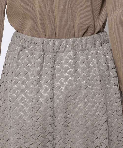 LAKOLE（ラコレ）の「バルファレースフレアロングスカート / 217616（スカート・レディース・スミクロ/アッシュグレー/モカ・SMALL/MEDIUM）」の19枚目の写真
